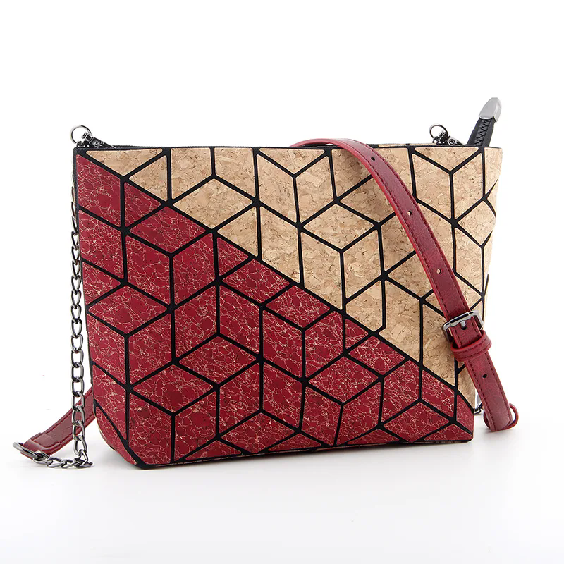 ¿Cómo mejora una bolsa de corcho con entramado su estilo de vida cotidiano?