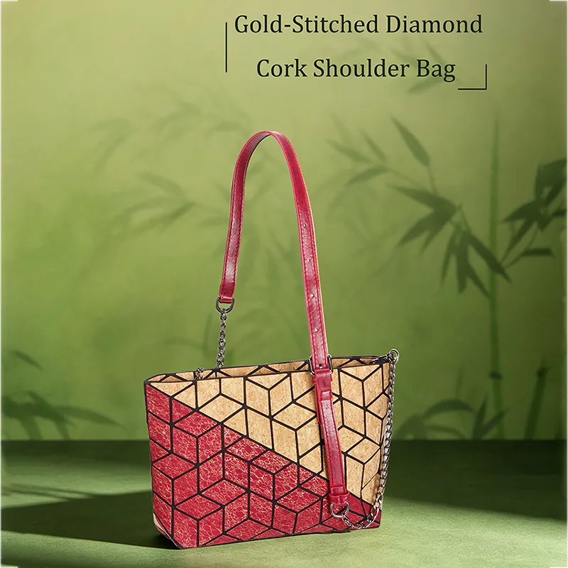 Vintage Casual Daily Cork Bag