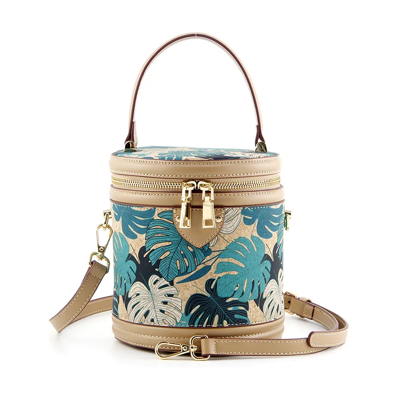 Bolso Portugués De Corcho Textura Vintage